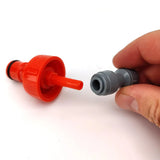 RED Multi Gas Post Plastic Carbonation Cap