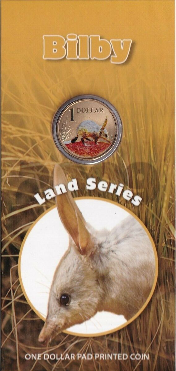 Coin RAM 2009 Land Series Bilby One Dollar Pad Printed