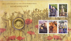 PNC 2008 Remembrance 90th Anniversary of the End of World War I 1 Dollar