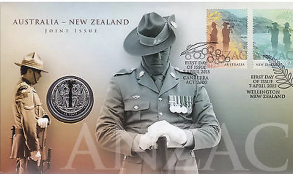 PNC 2015 Australia - New Zealand Joint Issue 50 Cent