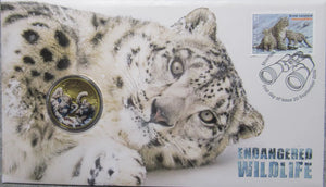 PNC 2016 Endangered Wildlife Snow Leopard 1 Dollar