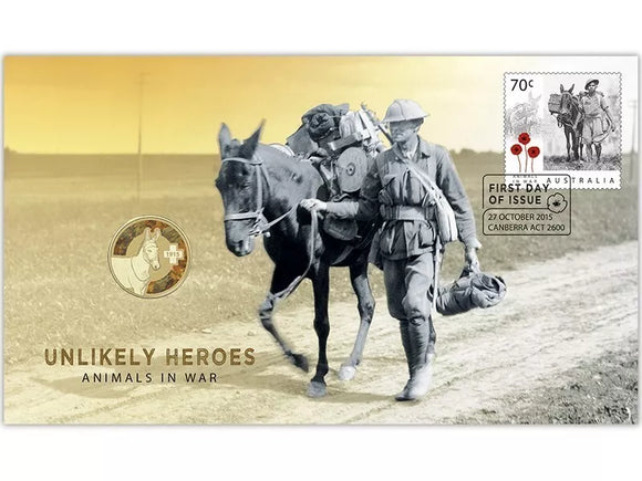 PNC 2015 Unlikely Heroes Animals in War 1 Dollar