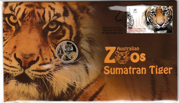 PNC 2012 Australian Zoos Sumatran Tiger 1 Dollar