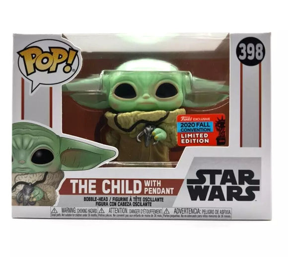Pop Vinyl Figurine Star Wars The Child with Pendant 398