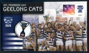 PNC 2011 AFL Premiers Geelong Cats Medallion