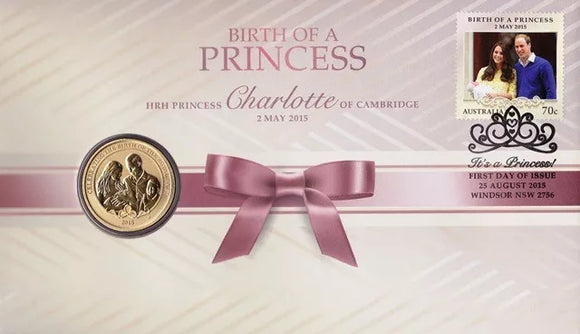 PNC 2015 Birth of a Princess HRH Princess Charlotte of Cambridge 1 Dollar