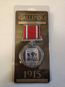 The Landing of Gallipoli The First World War Medal and Stamp