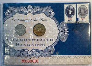 PNC 2013 Centenary of the First Commonwealth Banknote