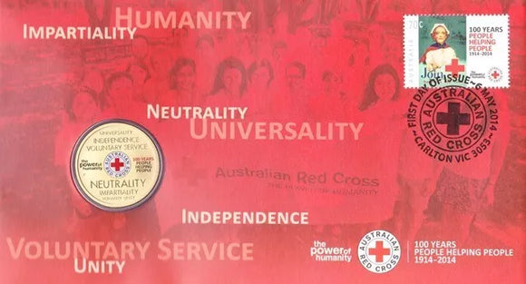 PNC 2014 Australian Red Cross 1 Dollar