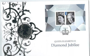 2012 Queen Elizabeth II Diamond Jubilee 5 Pound