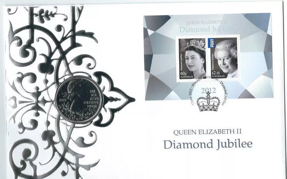 2012 Queen Elizabeth II Diamond Jubilee 5 Pound