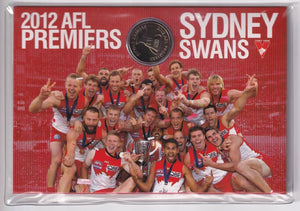 2012 AFL Premiers Sydney Swans 1 Dollar