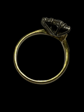 18ct Gold Unique Diamond Ring