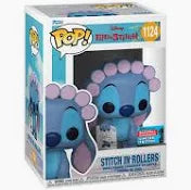 Pop Vinyl Figurine Lilo & Stitch Stitch in Rollers 1124