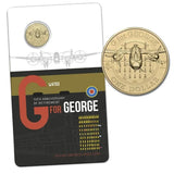 2014 The Retirement of G for George 70th Anniversary One Dollar ($1) Uncirculated Australian Decimal Coin