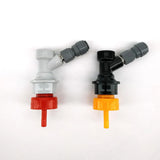 YELLOW Multi Liquid Post Plastic Carbonation Cap