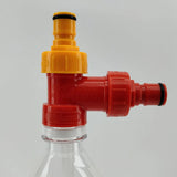 YELLOW Multi Liquid Post Plastic Carbonation Cap