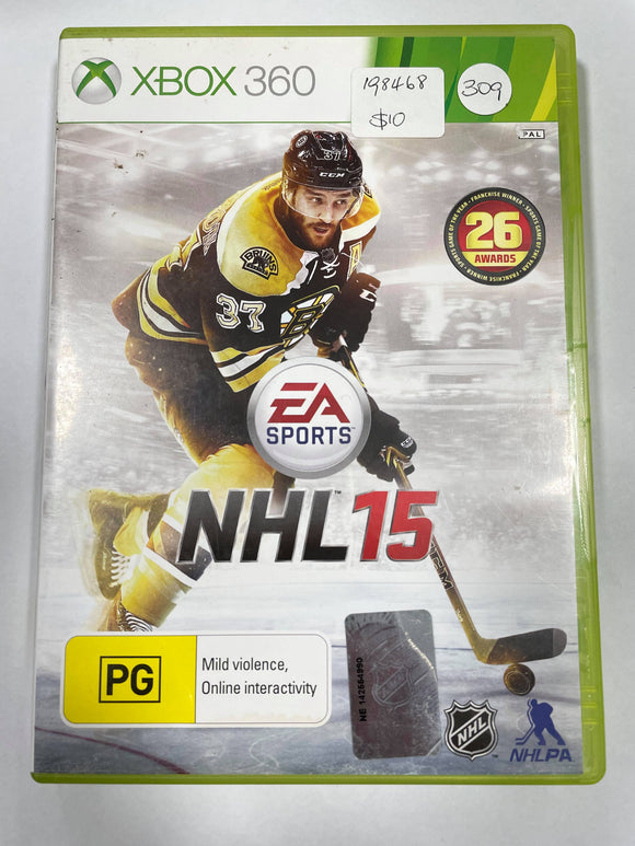 NHL 15 Xbox 360 Game
