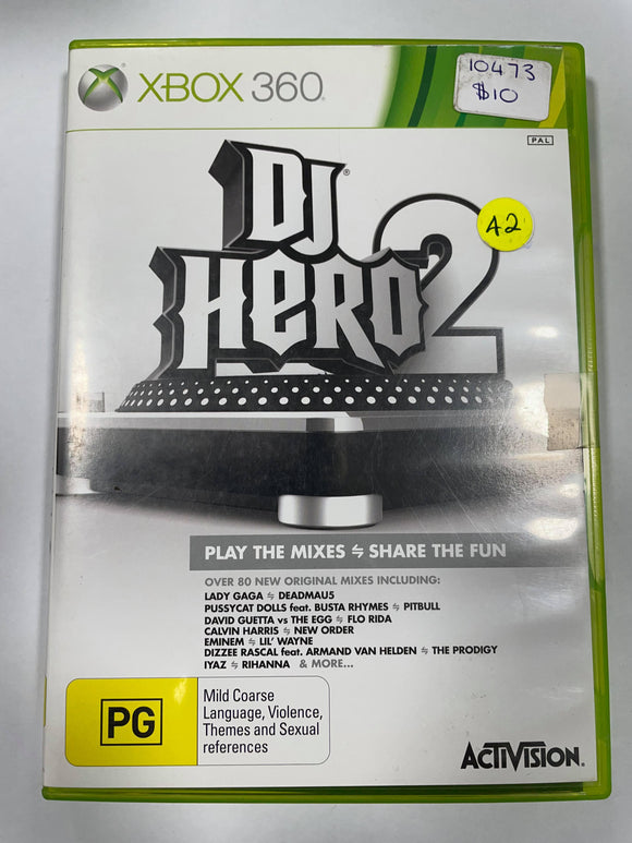 Dj Hero 2 Xbox 360 Game