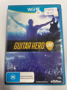 Guitar Hero Live Nintendo Wii U Game