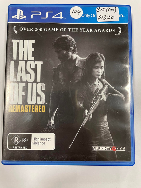 The Last Of Us Remastered PS4 Game