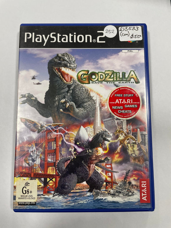 Godzilla Save The Earth PS2 Game