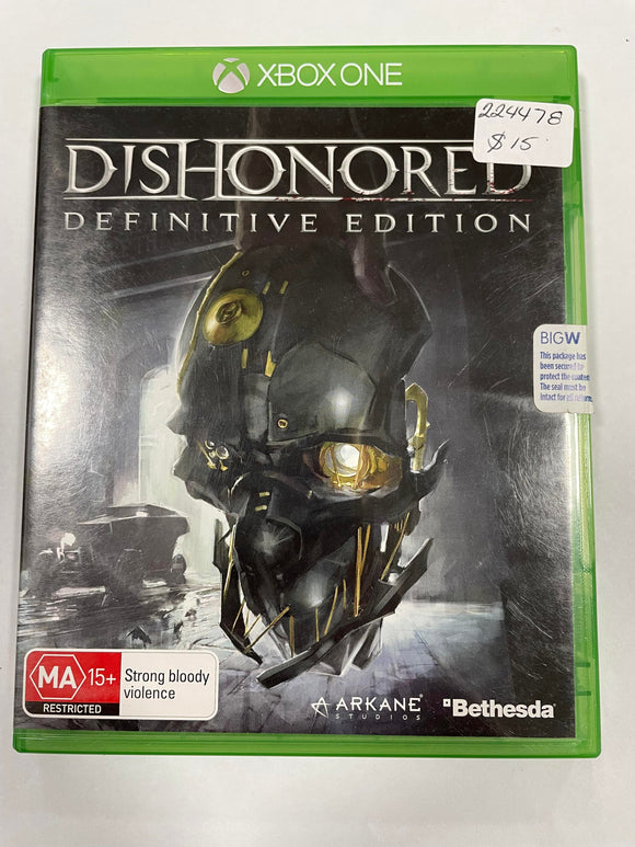 Dishonored Definitive Edition Xbox One Game