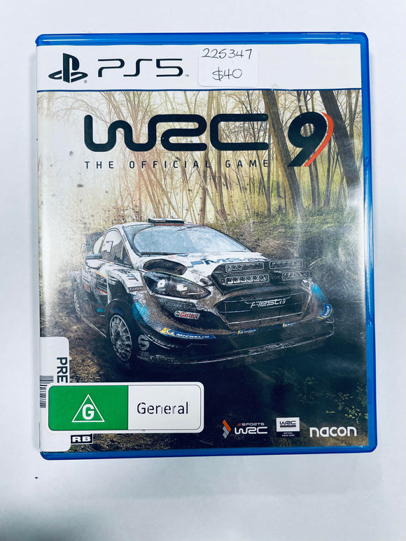 WRC 9 The Official Game PS5 Game