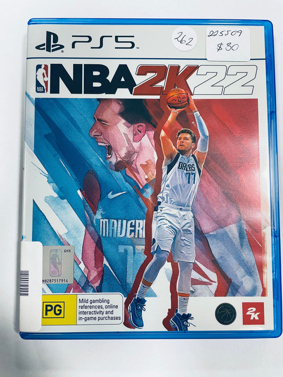 NBA 2K22 PS5 Game