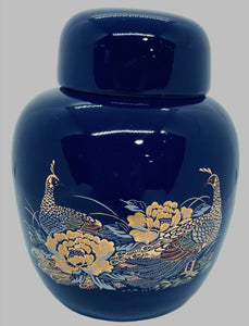 Blue Ginger Jar