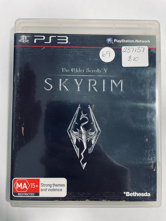 PS3 Game The Elder Scrolls V Skyrim