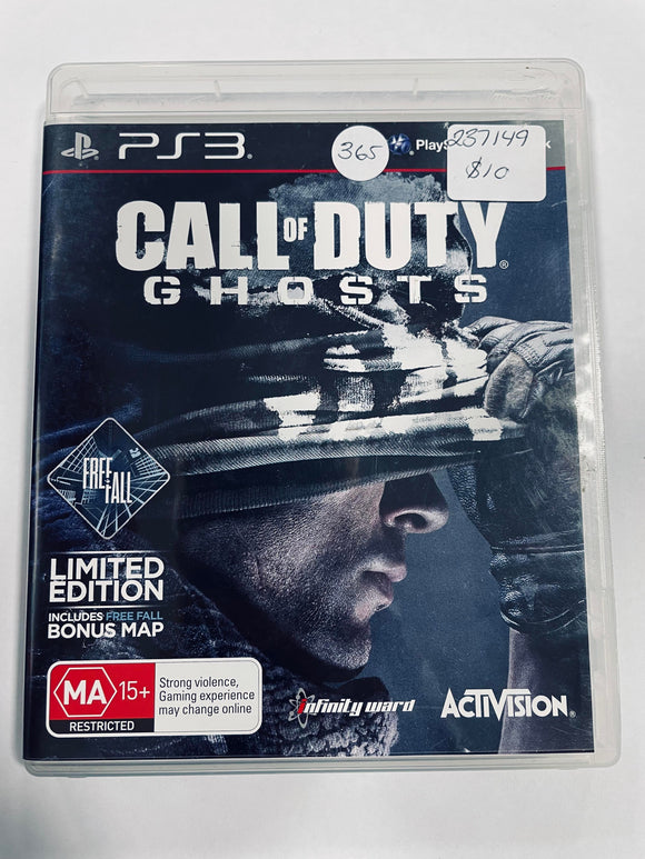 Call Of Duty Ghost PS3 Game