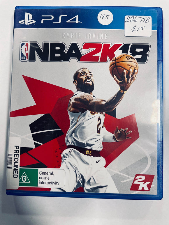 NBA 2K18 Kyrie Irving PS4 Game