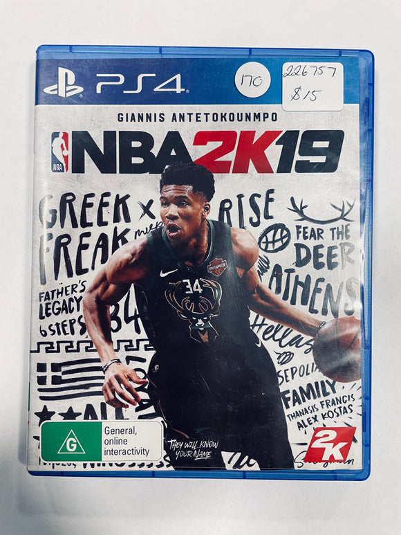 NBA 2K19 PS4 Game
