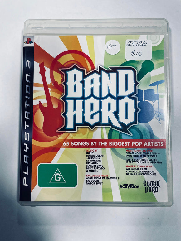 Band Hero PS3 Game