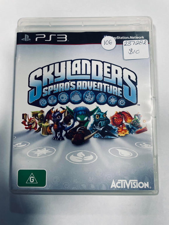 Sky Landers Spyro's Adventure PS3 Game