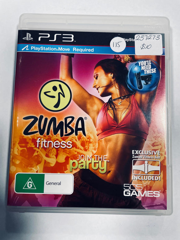 Zumba Fitness PS3 Game