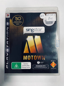 Singstar Motown PS3 Game