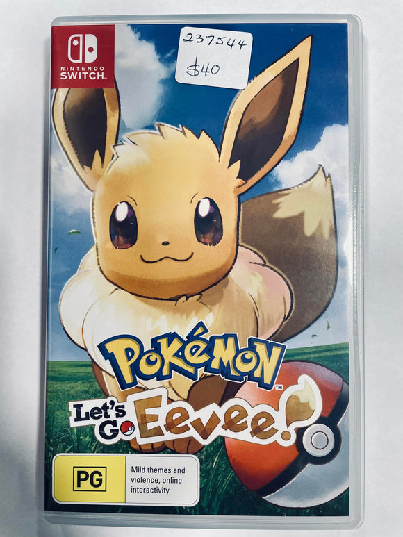 Pokemon Let's Go Eevee! Nintendo Switch Game