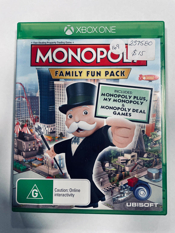 Monopoly Family Fun Pack Xbox One Game