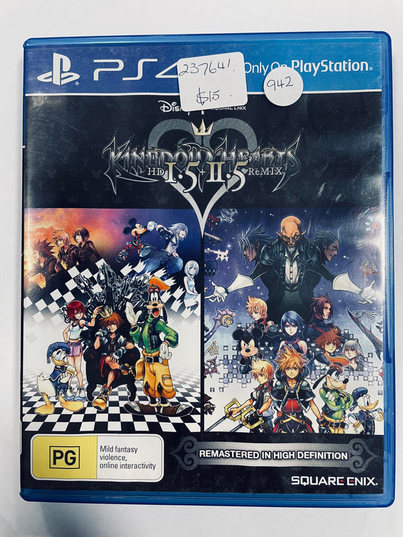 Kingdom Hearts HD 1.5+2.5 Remix Ps4 Game