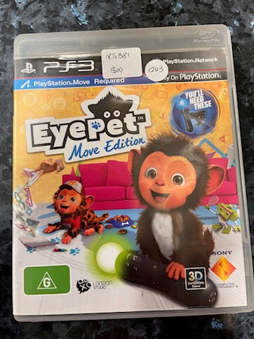 Eye Pet Move Edition PS3 Game
