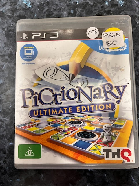 Pictionary Ultimate Edition PS3 Game