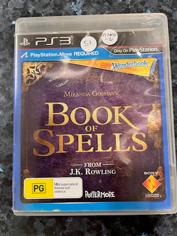 Wonderbook: Book of Spells Ps3 Game