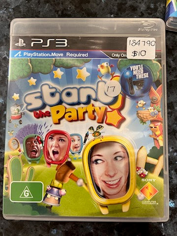 Start the Party PS3 Game