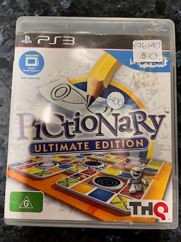 Pictionary PS3 Game