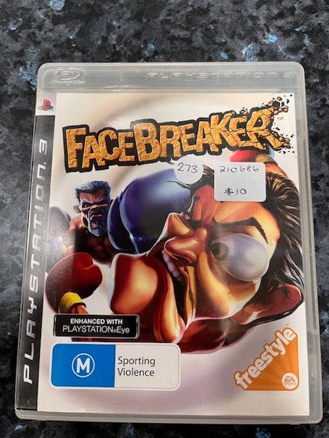 Facebreaker PS3 Game