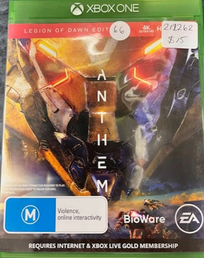 Anthem Xbox One Game