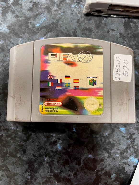 FIFA 98 Nintendo 64 Game