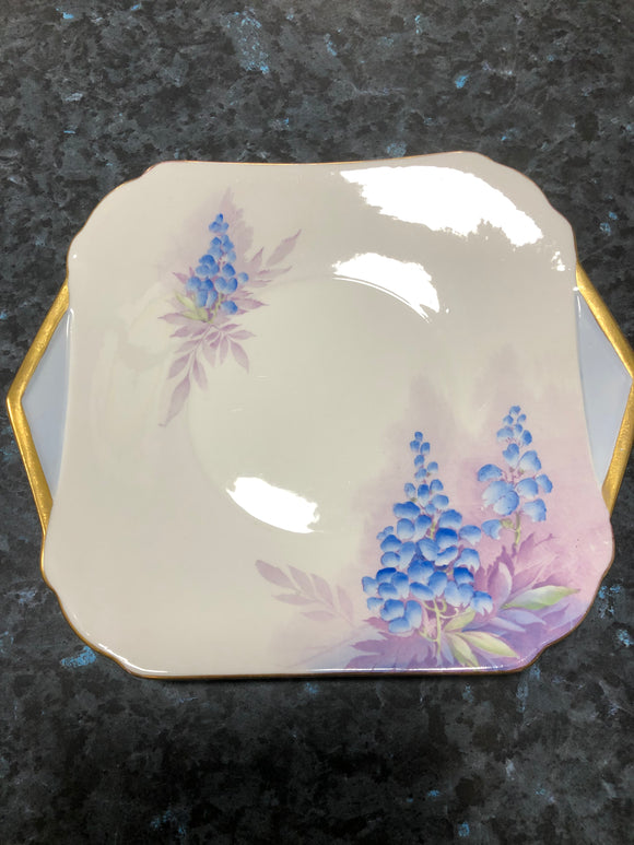 Shelley Plate with Gold Trim